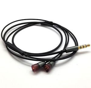 Replacement Cable with Remote Mic for iPhone to Sennheiser IE8 IE 80 Headphone