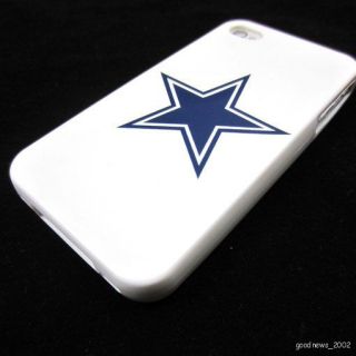 Dallas Cowboys Soft Skin Case Cover for Apple iPhone 4 4S 4G Verizon Sprint