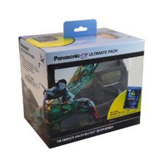 Panasonic Avatar 3D Blu Ray Starter Kit DVD 2 Glasses