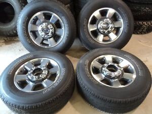 Factory 18" Ford Super Duty F250 F350 Wheels and Michelin Tires