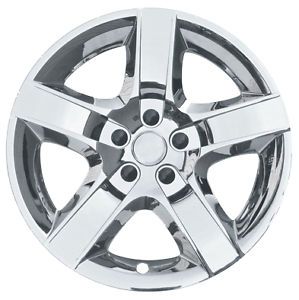 17" Chevy Malibu Chrome Wheelcovers Hubcaps Set of 4