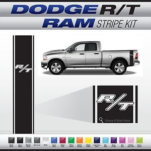 Dodge RAM Truck Decals Stripes R T Stripe Kit Bedside Vinyl Decals