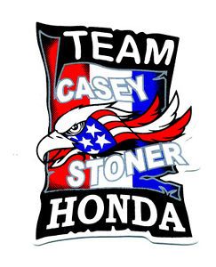 Casey Stoner 27 Eagle RARE Car Bumper Graphics Van Truck Decals Sticker A103