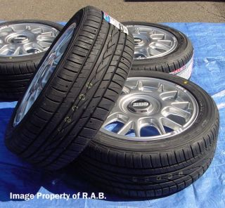 16" BBs Wheels Tires Honda Civic Fit Kia Rio Mirage