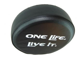 Sparecover® ABC Series One Life Live It 27" HD 35 Mil Vinyl Tire Cover 4 Honda