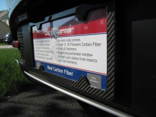 Real Carbon Fiber License Plate Frame Best Quality Here