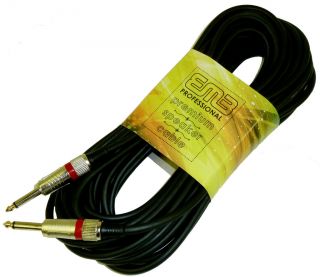 Pro DJ Cable Patch Cord 1 4 inch to 1 4 inch Cable 25 Feet 16 Gauge USA SHIP New