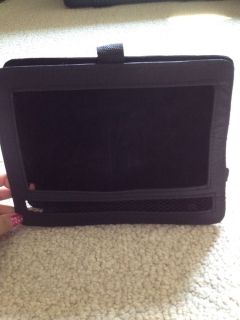 Car Headrest Mount Holder for 9 inch Portable DVD Player Case Bag NIP