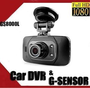 GS8000L 140° 2 7" HD1080P Car DVR Vehicle Camera Recorder Dash Cam G Sensor