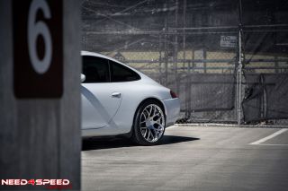 20" Ruger Black Concave Wheels Rims Fits Porsche 911 997 Carrera 4S Turbo Wide