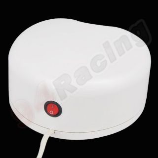 2W UV LED Light Nail Dryer Lamp Shellac Gel Curing Timer White 110V 220V