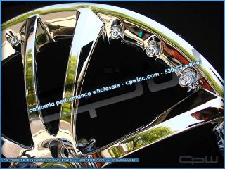 20" inch Chrome Wheels Rims Fits Jaguar XJ XJL XJ Supercharged Set of 4 New