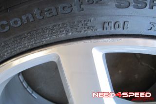 19" Factory AMG Mercedes Benz R231 SL550 Wheels Rims Continental Tires