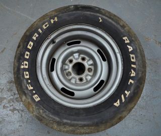 1969 1982 Corvette C3 Steel Rally Wheel AZ 15 x 8