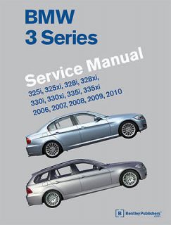 BMW 3 Series Bentley Printed Service Manual 06 10 