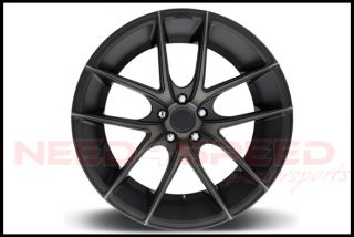 19" Niche Targa Black Fits Audi A4 S4 B5 19x8 5 Concave Wheels Rims
