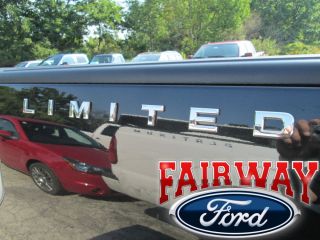 F 150 F 250 F 350 Genuine Ford Parts Limited Bedside Chrome Emblem Decal