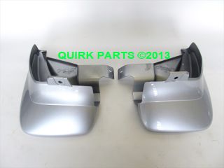 2006 2008 Subaru Forester Silver Mud Splash Guards Set of 4 Front Rear New
