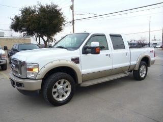 Ford F 250 Crew Cab King Ranch Diesel 4x4 Fac 20's Short Bed Dodge Chevrolet