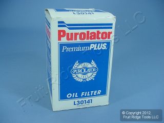Purolator Premium Plus Oil Filter L30141 P141 65 69 Camaro Corvette Suburban