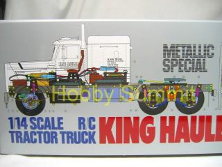 Tamiya 1 14 R C King Hauler Metallic Tractor Truck