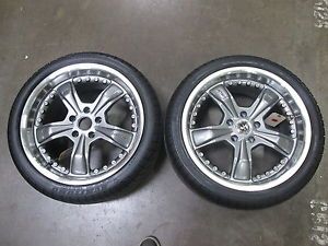 Shelby Mustang Razor Gunmetal Wheel Sumitomo Tire Kit 18x9 99 04 All
