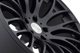 22" MRR HR6 Matte Black Concave Wheels Rims Fits Porsche Cayenne s Turbo