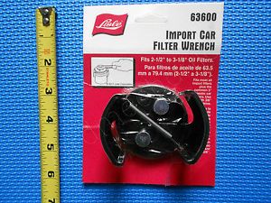 New Lisle 63600 Import Car Oil Filter Wrench 2 1 2' 3 1 8" LIS63600 Free