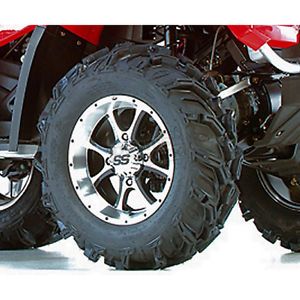 ITP Mudlite XTR Tire SS108 Alloy Machined Wheel Kit Rear Set 27"