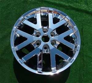 4 New Original Genuine GM Factory Buick Enclave Chrome 19 inch RV022 Wheels