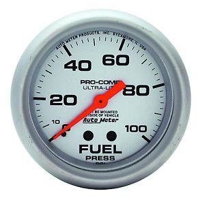 Auto Meter 4412 Ultra Lite Mechanical Fuel Pressure Gauge
