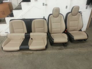 2010 2013 Camaro SS Leather Seats Coupe Take Outs Set Front Rears Power
