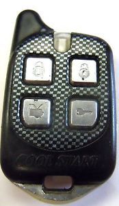 Coolstart Keyless Remote Fob M65TX605 Blue LED 4 Buttons Control Car Fob Starter