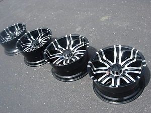 18" Chevy 1500 Wheels 18 inches Chevy or Toyota Truck Rims After Market Black