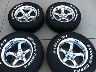15" American Racing Wheels Ford Mopar Wheels 5x4 5" Bolt Pattern