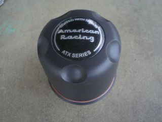 American Racing ATX Series Custom Wheel Center Cap Black Finish 1515006022