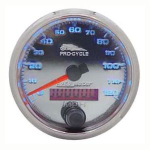 76A74 Pro Cycle 2 5 8" O D Electronic Speedometer for Harley Davidson Custom U