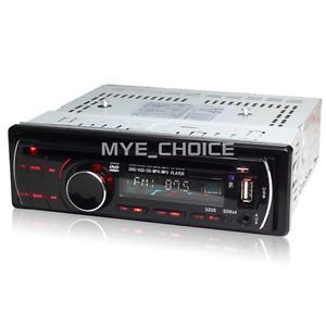 Car CD VCD DVD Player Audio Radio Stereo in Dash  Aux SD USB 1 DIN Detachable