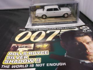 James Bond Car Collection Issue 98 Rolls Royce Silver Shadow II The World Is N