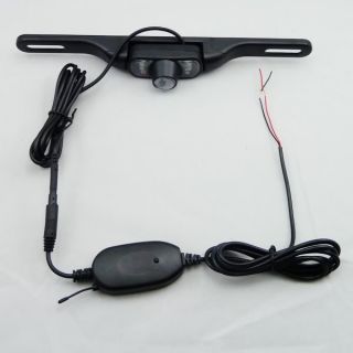 4 3" Sunshade LCD Car Rearview Monitor 2 4G Wireless Back Up Camera Kits
