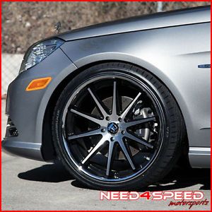 20" Audi A7 Rohana RC10 Concave Machined Staggered Wheels Rims
