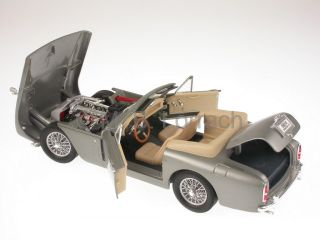 Aston Martin DB2 4 Mark 3 Convertible Grey Diecast Model Car Yatming 1 18