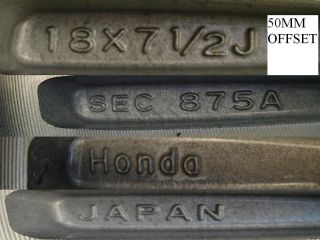 18" PVD Factory Acura TL TSX CL RSX Honda Accord MDX Wheels Rims Set of 4