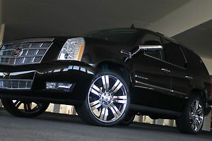 24 Wheels Rims Fit Cadillac Escalade Tahoe Chrome Finish 2007 2009 2010 2012