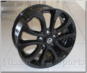 Nissan Juke Black 17" Alloy Wheel 2011 2012 2013