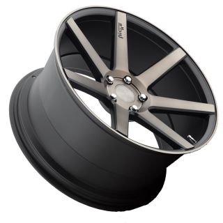 22" Niche Verona Black Concave Wheels 22x10 Rims for Porsche Panamera
