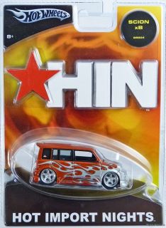Hot Wheels Scion XB Hot Import Nights G8204 NRFP Mint Cond 2004 Burnt Orange