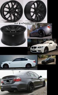 19" Miro 111 Wheels Set for BMW E92 E90 328 330 335 Z4 3 Series Rims Black