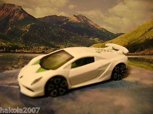 Lamborghini Sesto Elemento 2014 Hot Wheels Speed Team Series Flat White