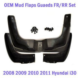 Genuine Hyundai I30 2007 2010 Mud Flaps Splash Guard Front Rear 4P Set